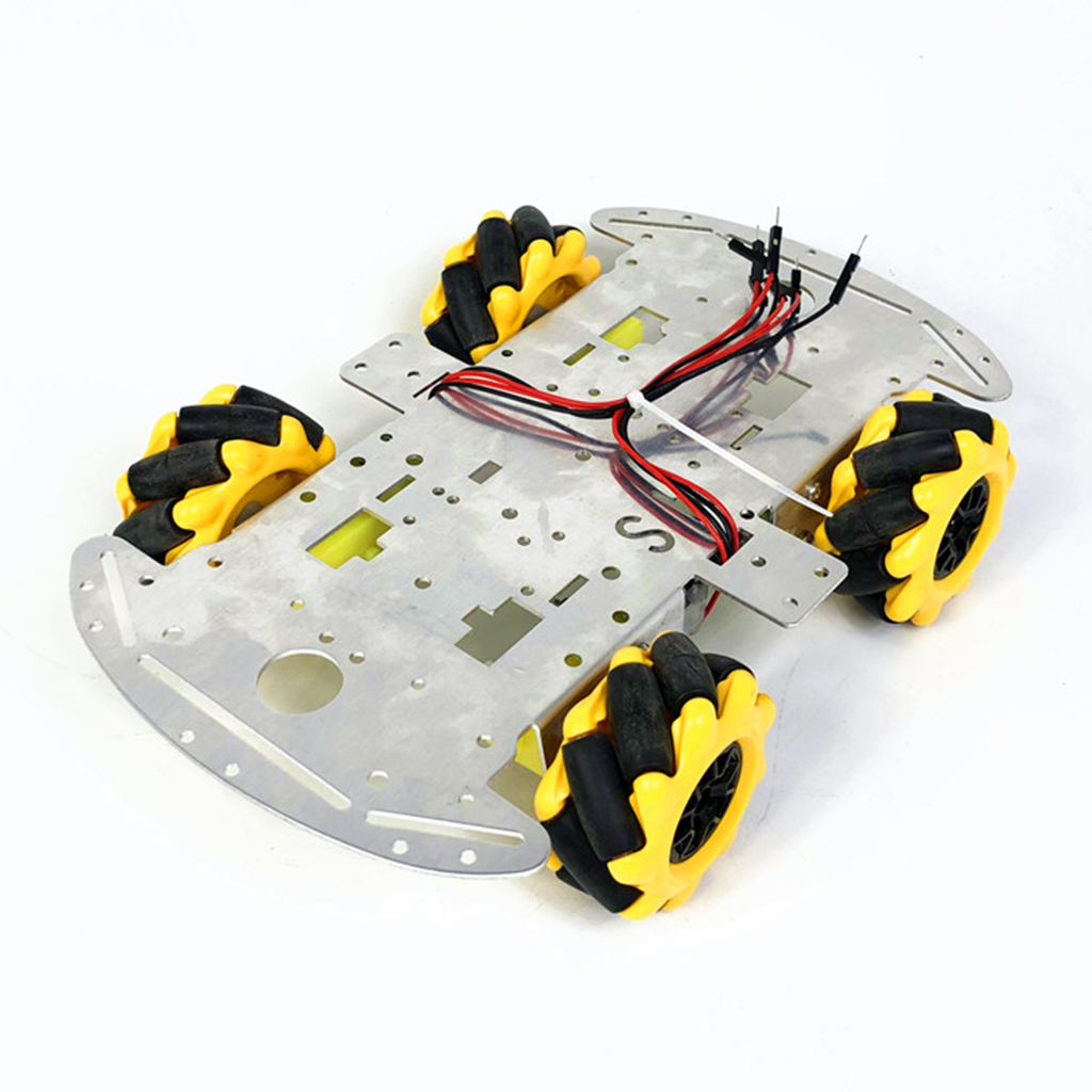 Mecanum Wheel Robot Kit 4WD Omnidirectional Wheels Smart Robot Car Chassis Kit