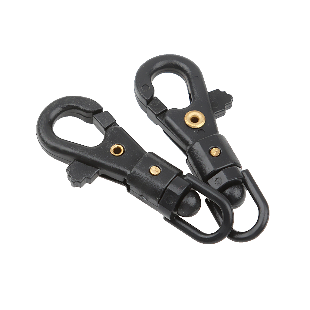 10pcs Plastic Swivel Snap Hook for Weave Paracord Lanyard Buckles Backpack