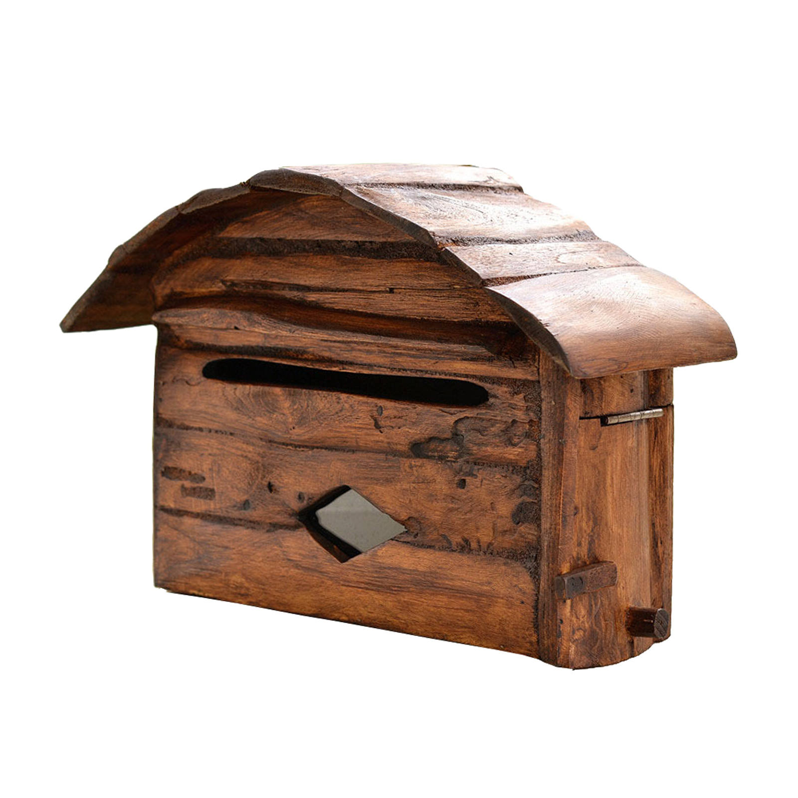 Hanging Mailbox Newspaper Holder Magazine Storage Mail Organizer Letter Box for Doorway Hallway Outdoor Balcony Decoration