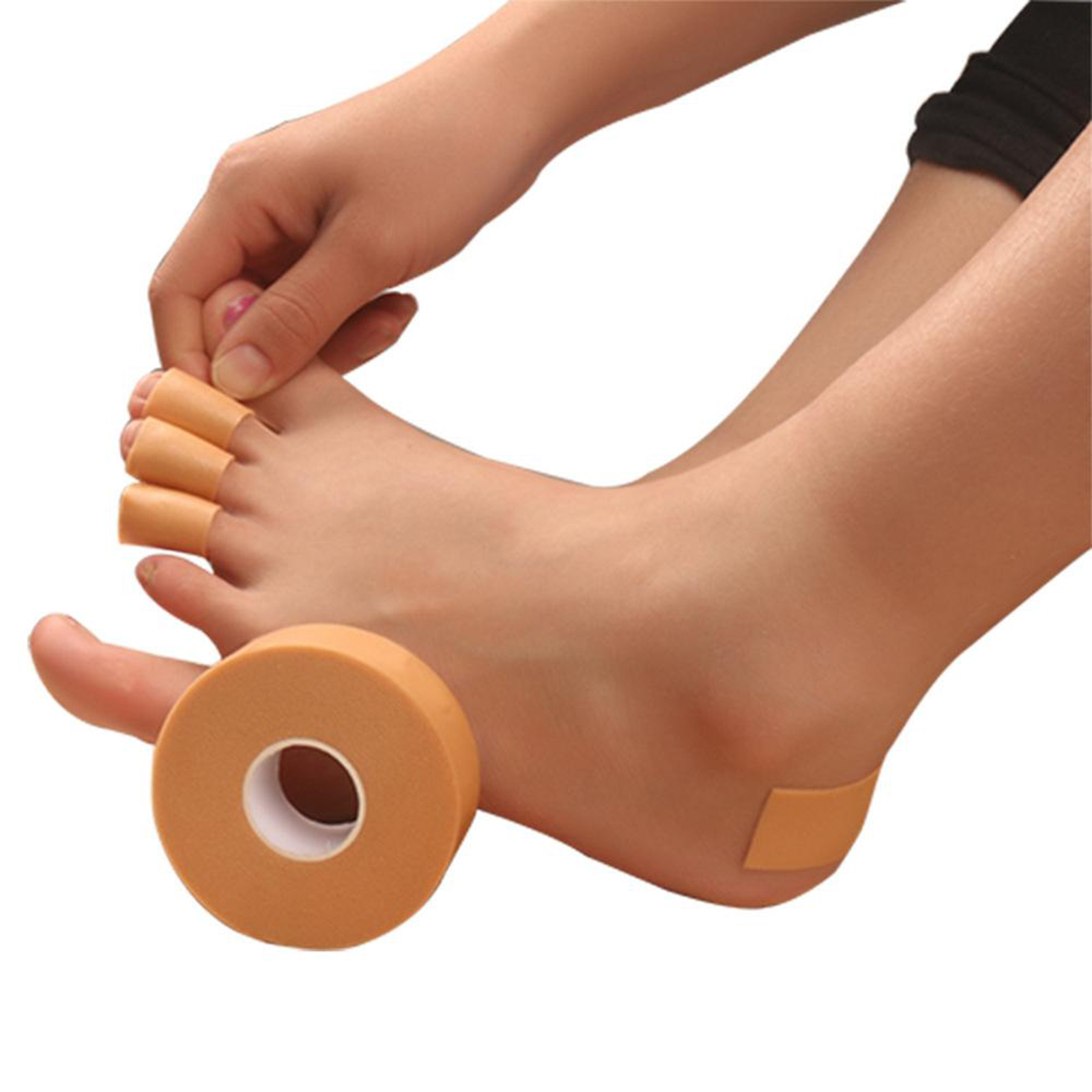 Knee or Feet Taping for Backpacking Walking Running Hiking Trail Climbing in Shoes or Sock Liners - Perfect with Gaiters