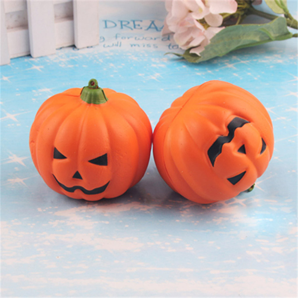4 Pcs Halloween Artificial Pumpkin Fake Props Soft Scented Squeeze Toy Party Holiday Diy Decorations Home Decor Birthday Gifts Party Diy Decorations Aliexpress