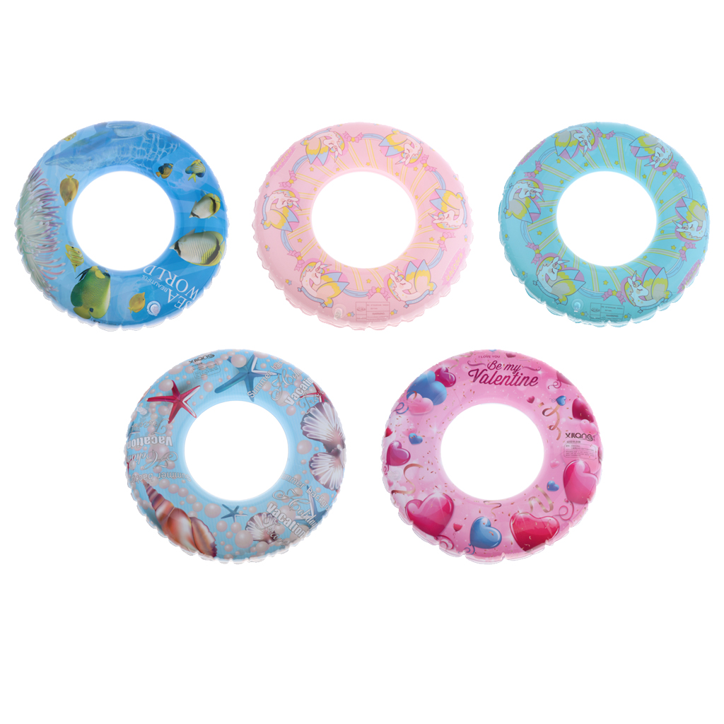 Inflatable Floats Swim Ring Beach Water Sports Pool Swimming Tube Fun Toy