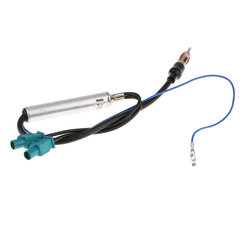 Car Inline Aerial Radio Signal Amp Reception Amplifier Booster For Audi VW