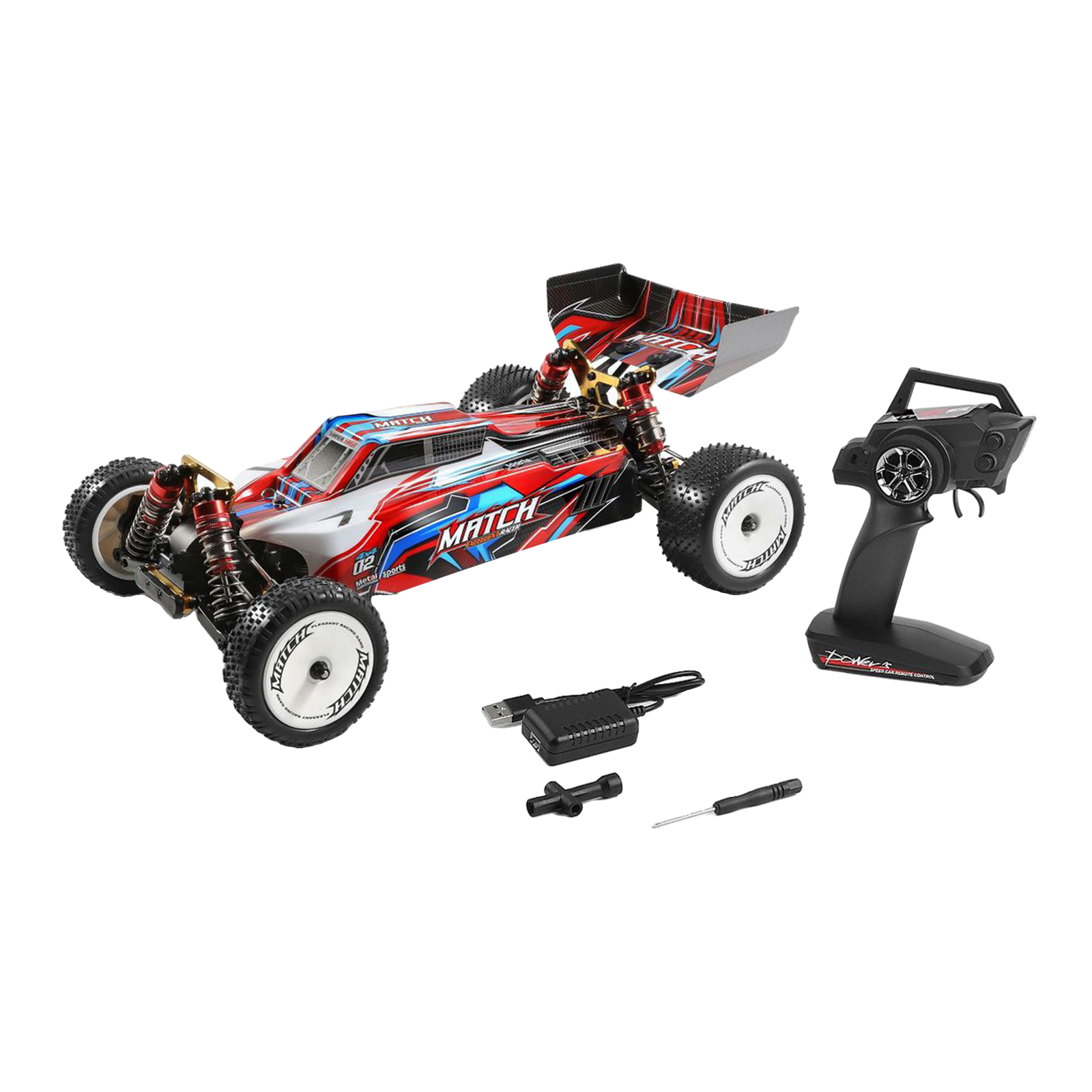 Wltoys 1/10 45km/h High Speed 2.4G 4WD Racing RC Car Off-Road  Car