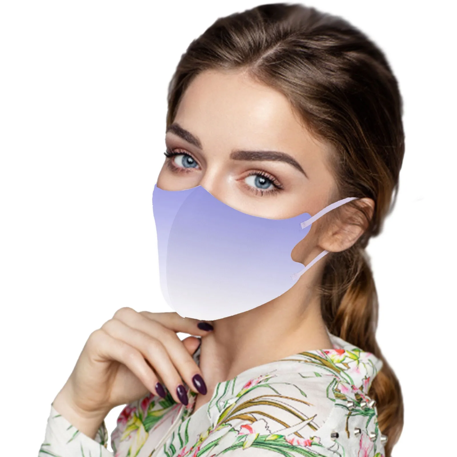 New Adult Washable Face Mask For Women Fashion Colored 3d Design Breathable Thin Reuable Fabric Face Masque Cover Decoration funny mens halloween costumes