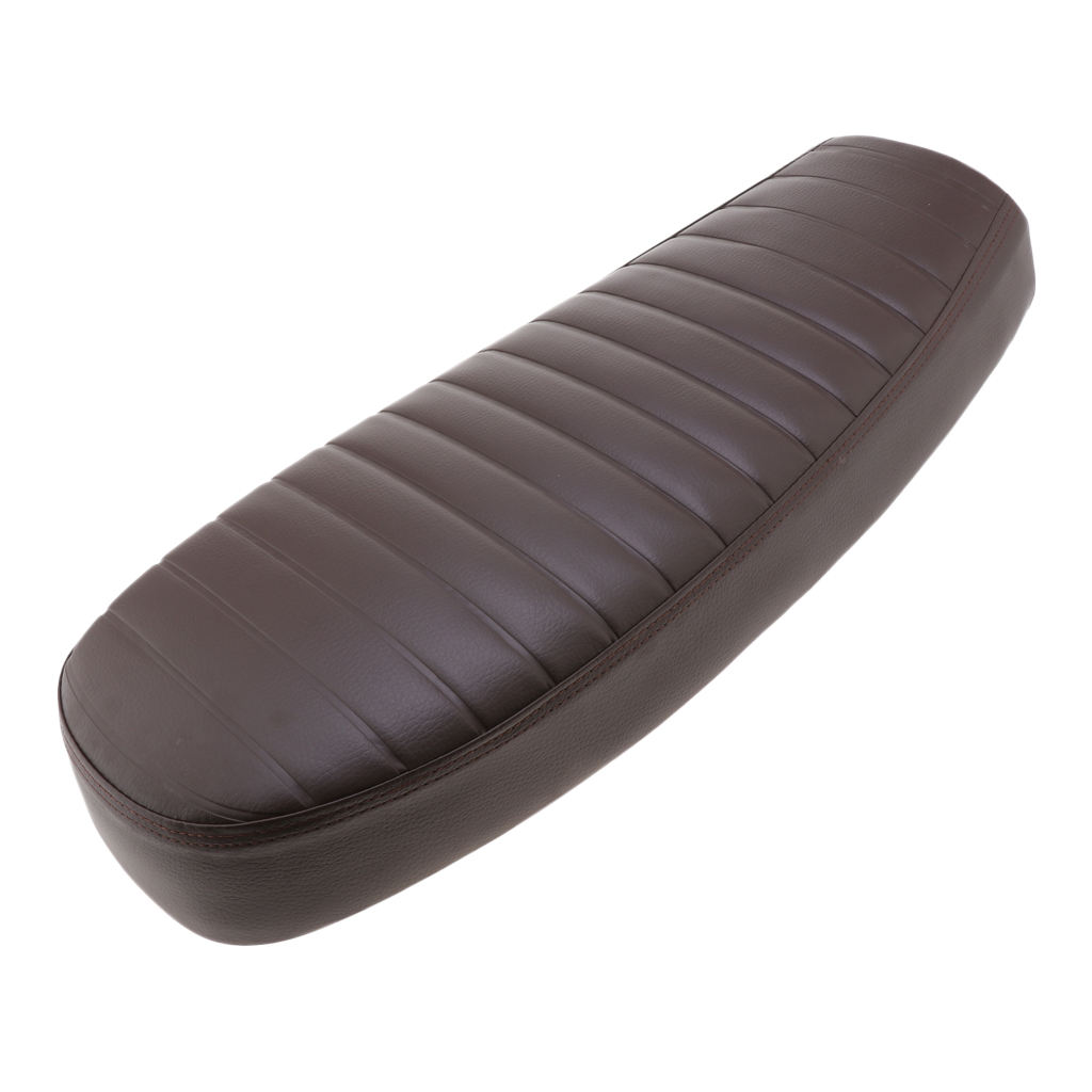 Cafe Racer Motorcycle Motorbike Seat Retro Seats Universal Brown