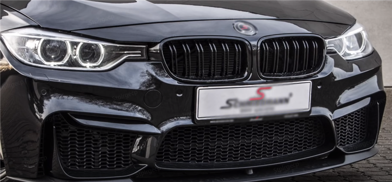 Front Kidney Grille for BMW 3 series F30 F31 F35 316i 318i 320i 328i 330i 2011-2019 Car Replacement Racing Grille Gloss Black
