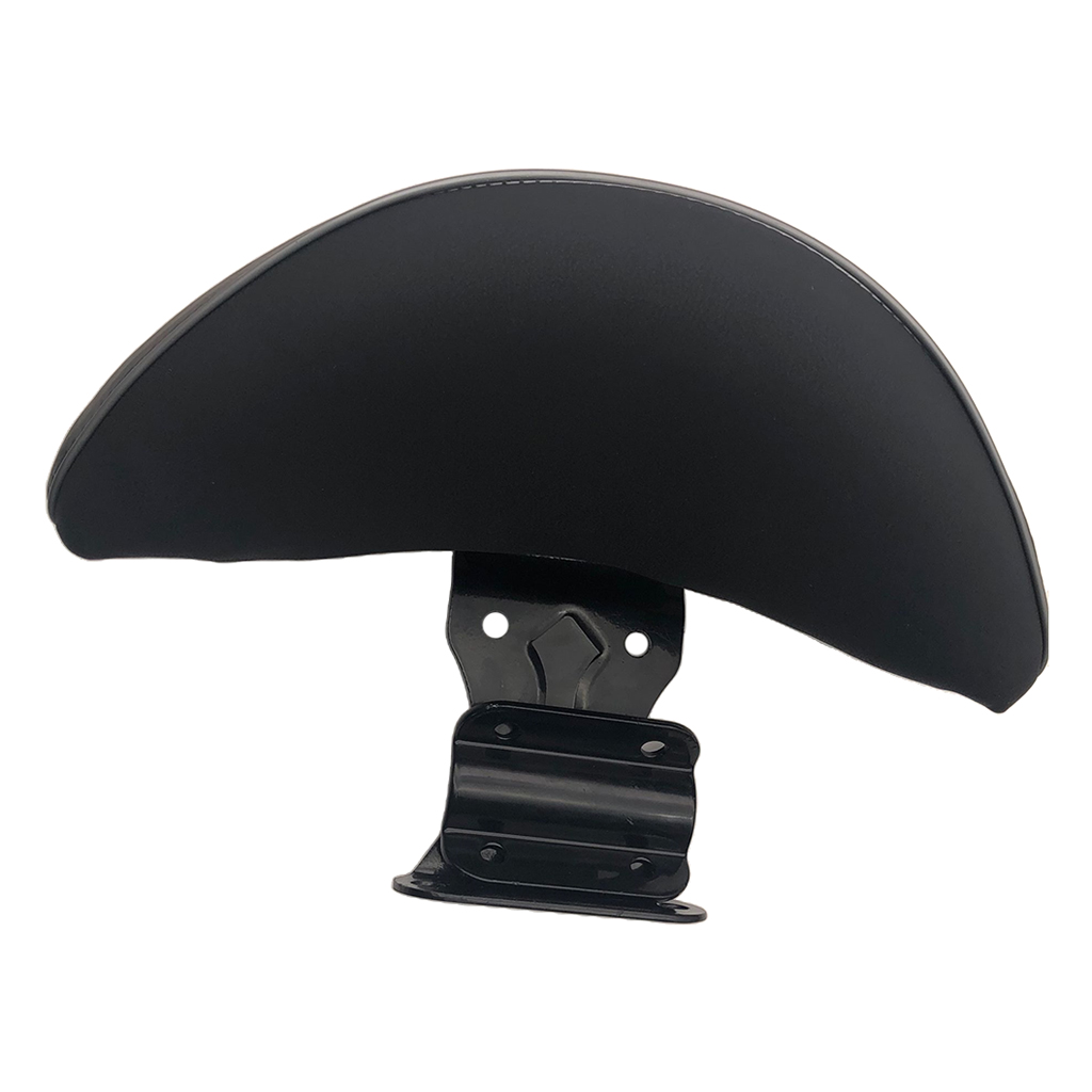 Durable Black Motorcycle Sissy Bar Rear Passenger Back Rest Backrest Pad Cushion