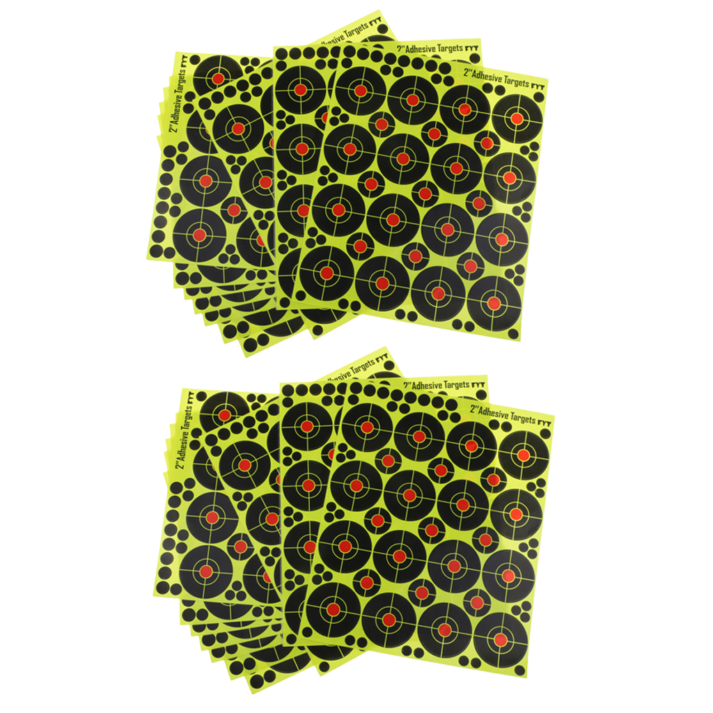 10 Pack Hunting Targets -Sticker & Splatter Reactive Self Adhesive Archery Targets for Hunting Training Practice, 160pcs