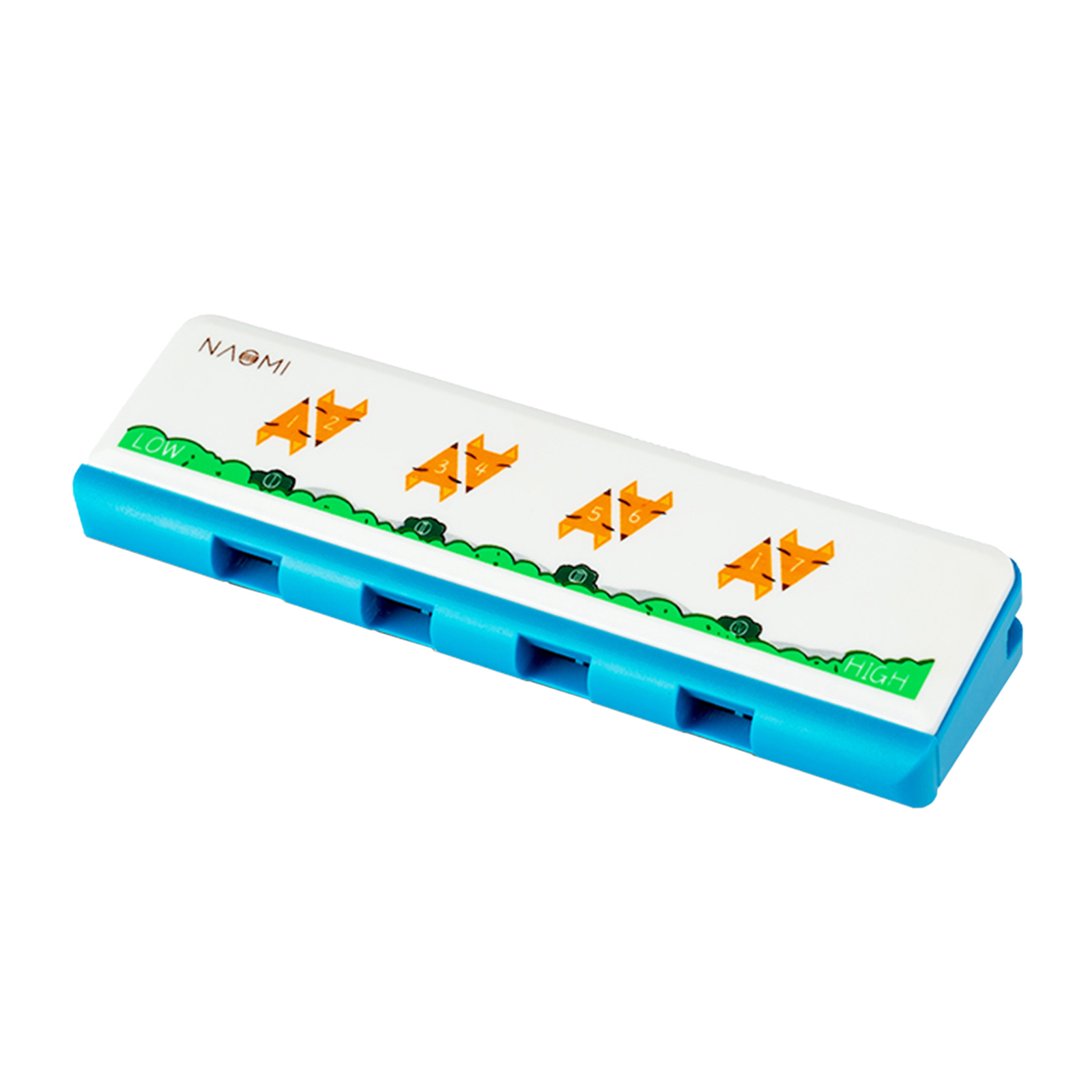 Harmonica for Kids Students and Adults Musical Instrument Toys Beginners with 4 Holes and 8 Notes Key of C Mouth Organ
