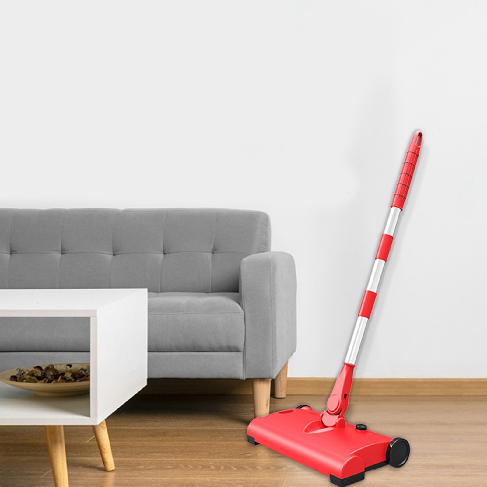 USB Rechargeable Wireless Floor Cleaner Scrubber Sweeper Polisher Vacuum Mop