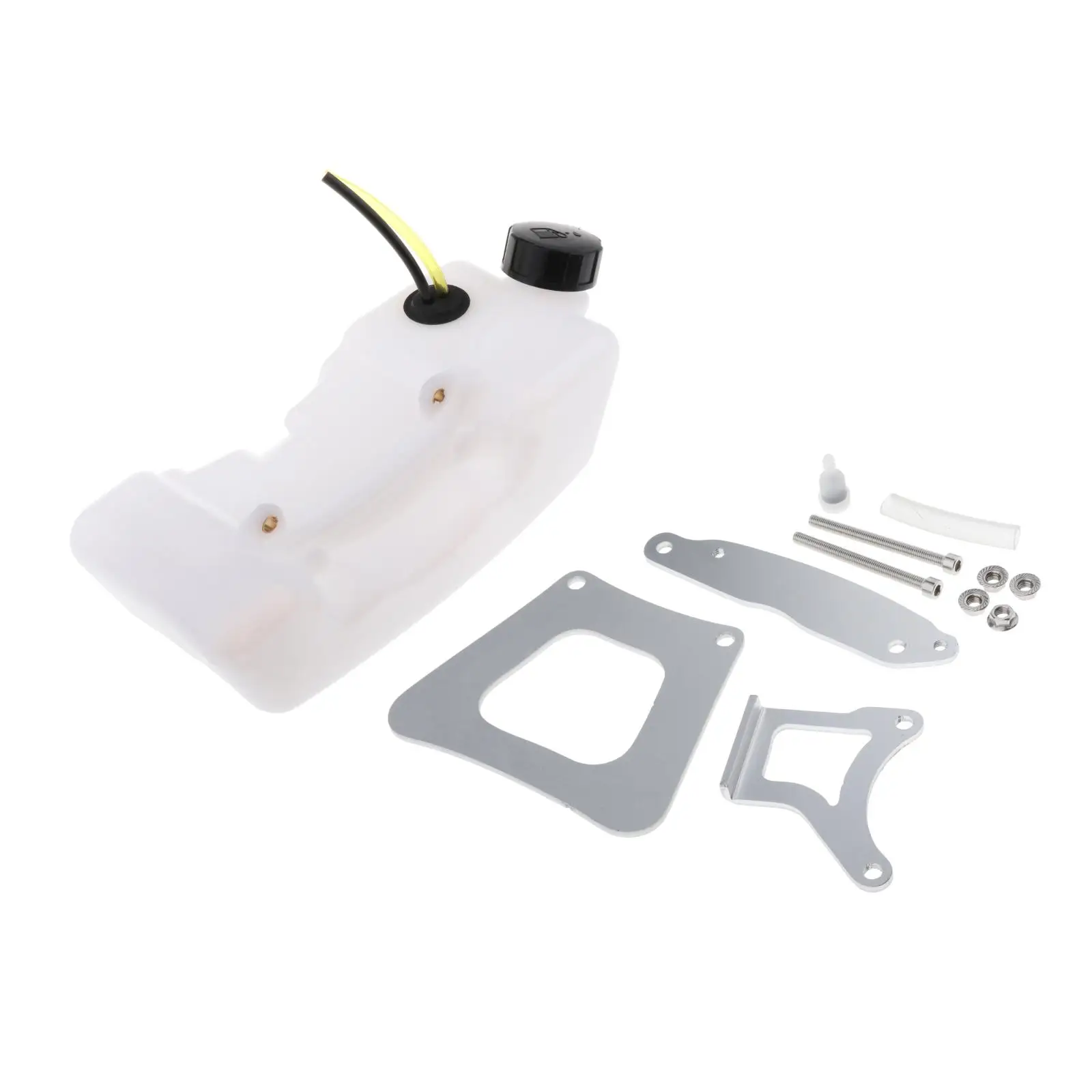 Retro Gas Fuel Tank with Cap Assembly Set Replaces for Stihl FS106 White 