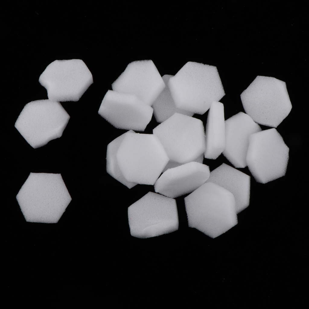 80 Pieces Nails Stamping Sponges Kit Ombre Nail Art Stamping Kit Magic Tools