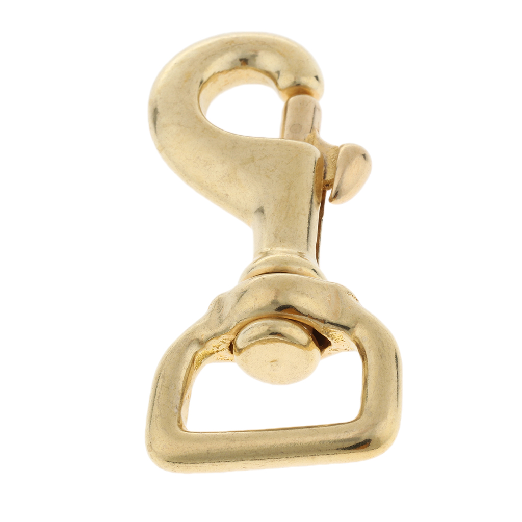 Brass Lobster Clasp Swivel Trigger Clip Key Chain Clasps for Bags Belting Straps