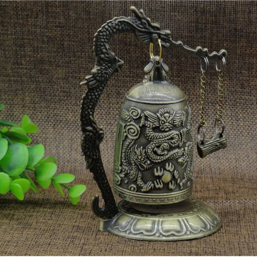 Oriental Zen Art Desktop Furniture Dragon Gong Decorative Feng Shui Figurine