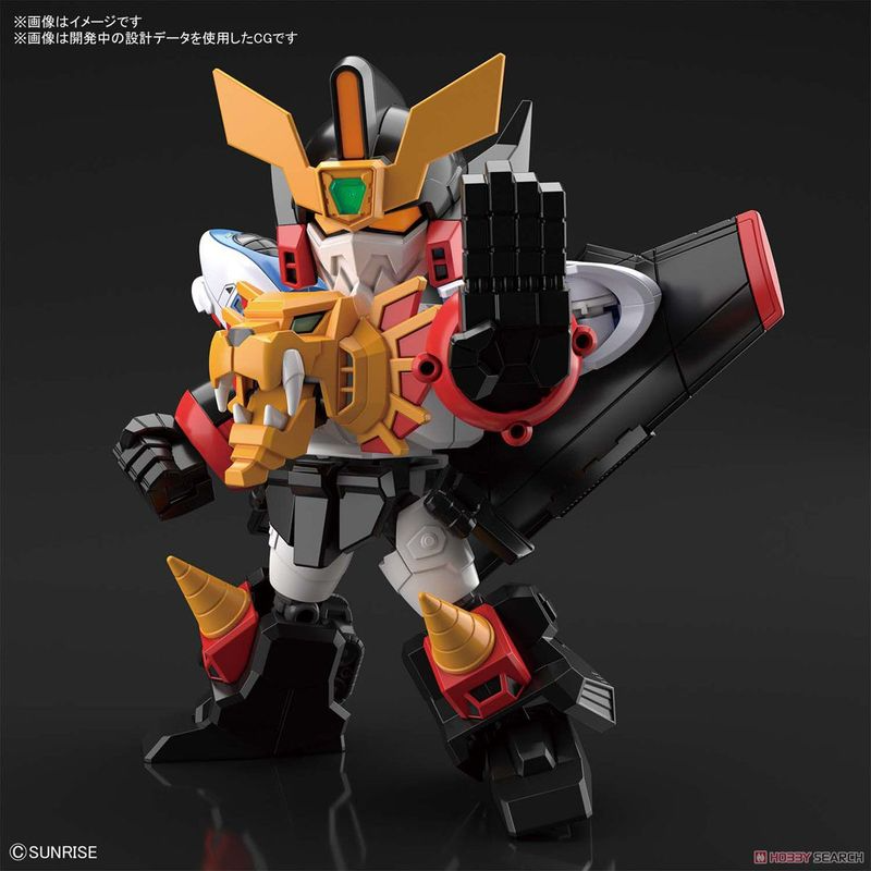 Figura de Animação Brinquedos para Crianças Bandai Gundam Modelo Sdcs 05 bb Lutador Gaogaigar Genuíno Gunpla Ação Brinquedo Figura Kit 5 Figuras de ação
