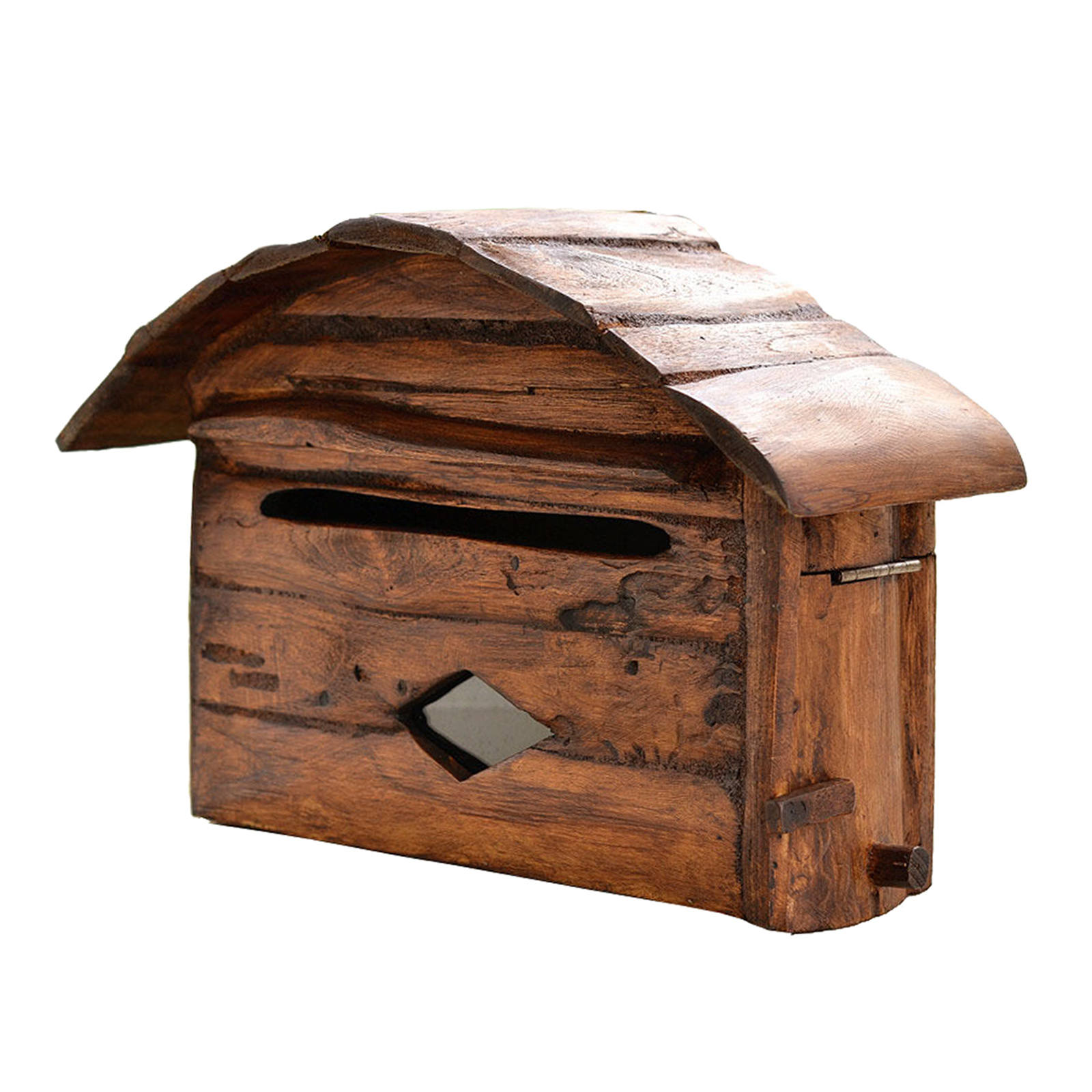 Hanging Mailbox Newspaper Holder Magazine Storage Mail Organizer Letter Box for Doorway Hallway Outdoor Balcony Decoration