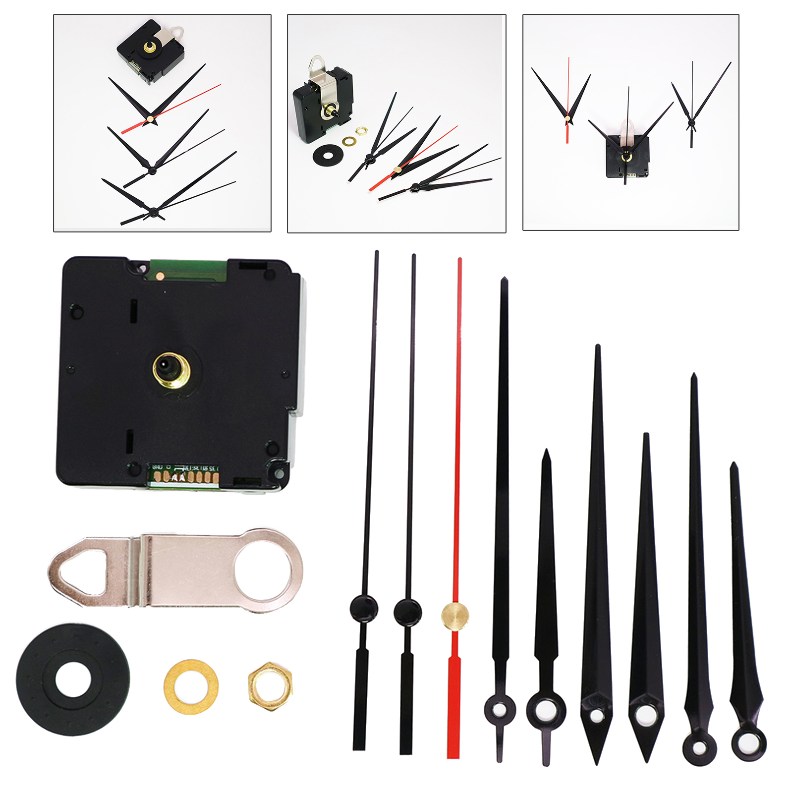 Radio Controlled Pendulum Clock Movement Mechanism DIY Clock Mechanism Parts