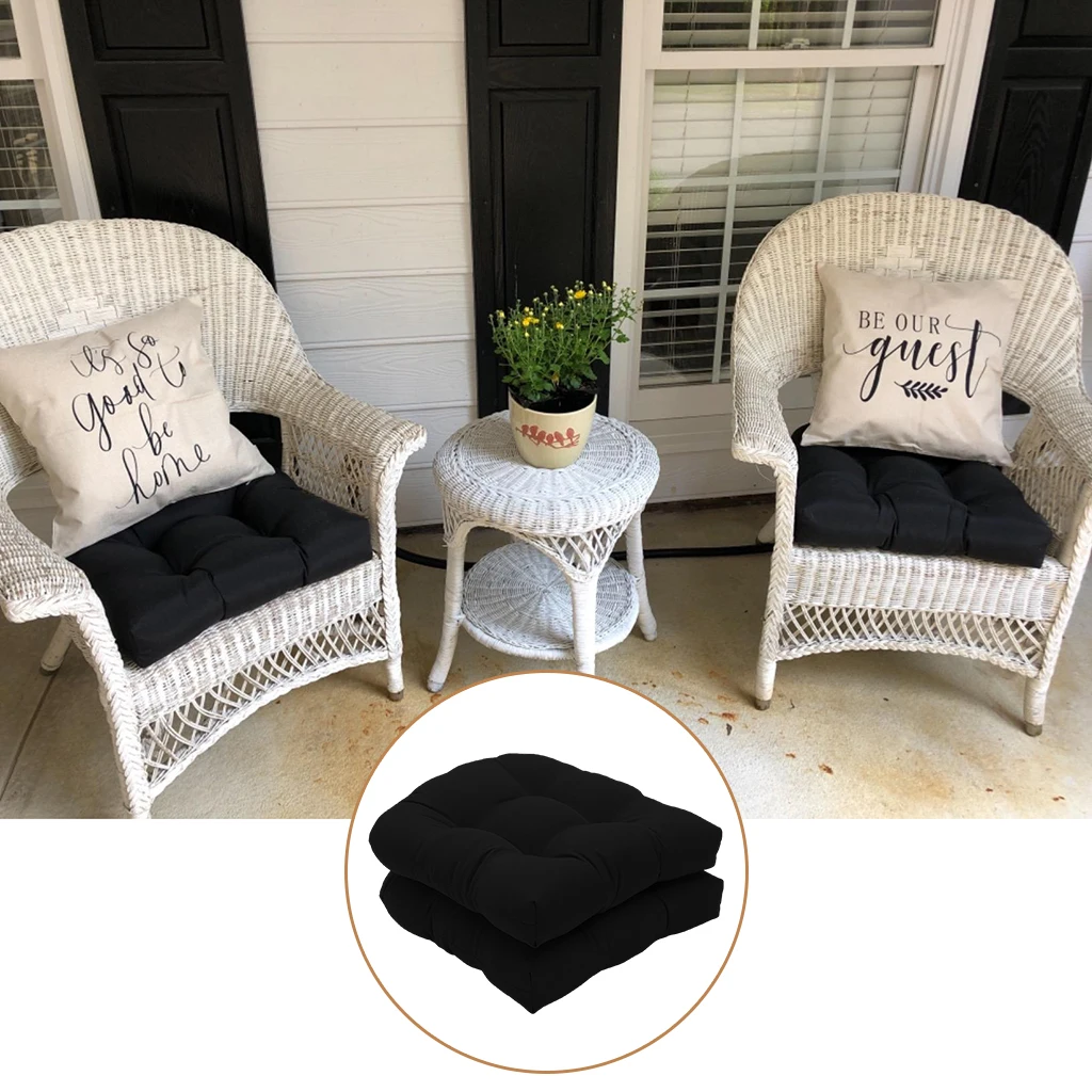 Indoor Outdoor Dining Garden Patio Arm Chair Seat Pads Cushions Room Home Decor 