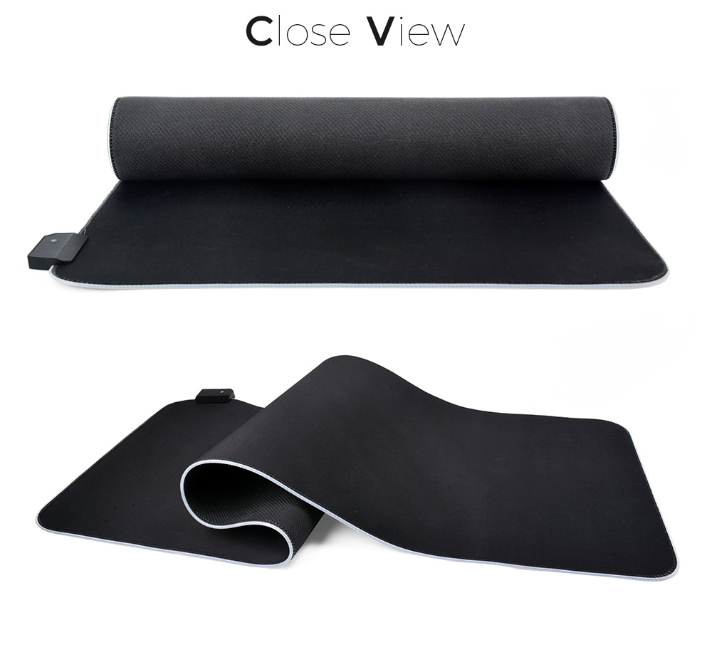 Rgb Led Gaming Mouse Pad Waterproof Large Keyboard Desk Mat_voghion.com