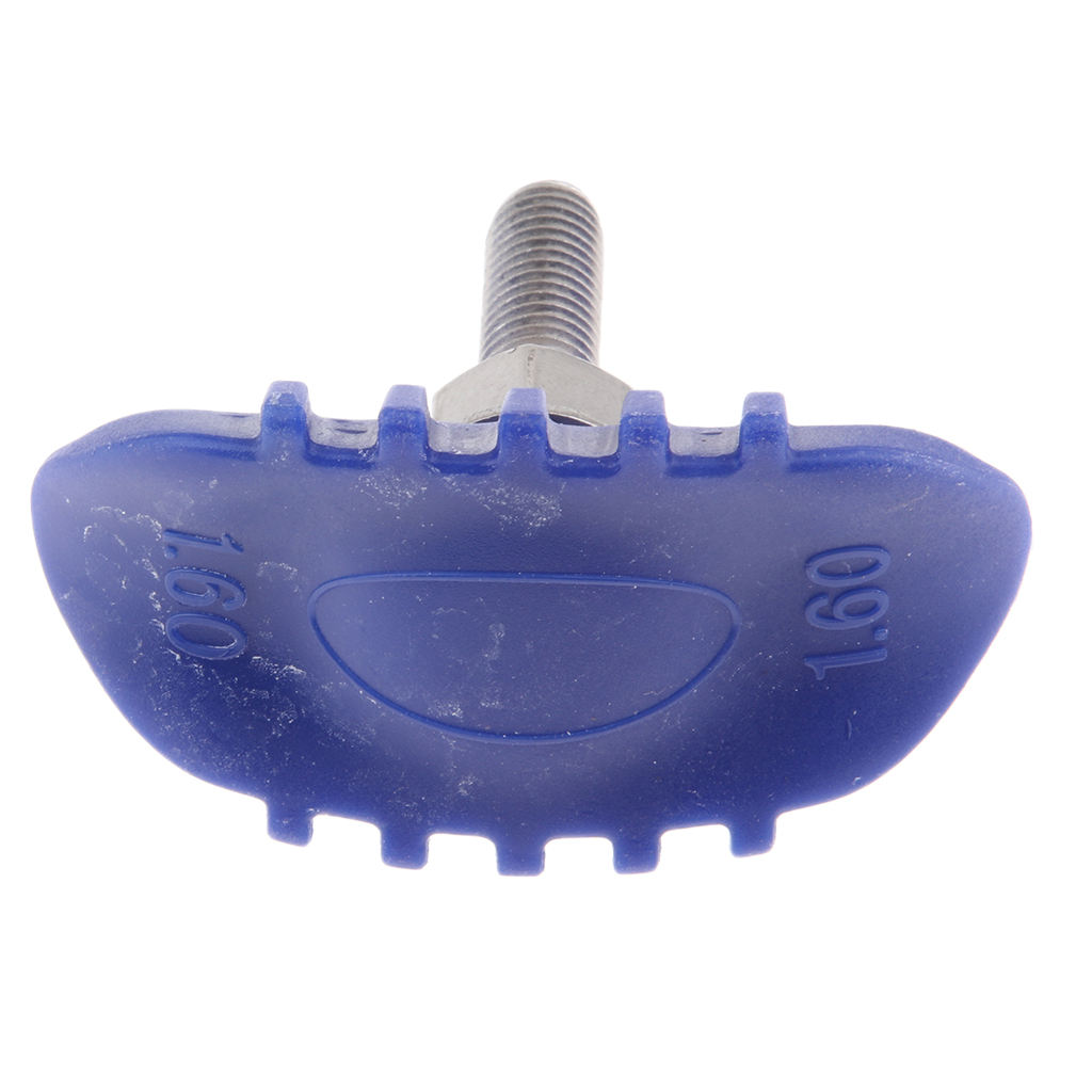 dolity Security Bolt 1.60 1.85 2.15 Rim Lock - Dirt Bike Motorcycle Wheel Tyre Lock Blue