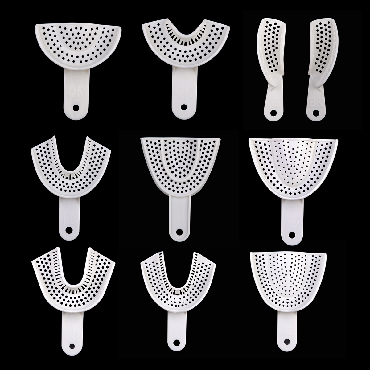 Best of 10Pcs / set Dental Impression Plastic Trays Without Mesh Tray Dentist Tools Dentistry Lab Material Teeth Holder Trays Reviews & Tips