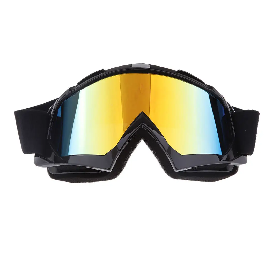 Outdoors Snowmobile Snowboard Goggles UV Protector Eyewear Colorful Len