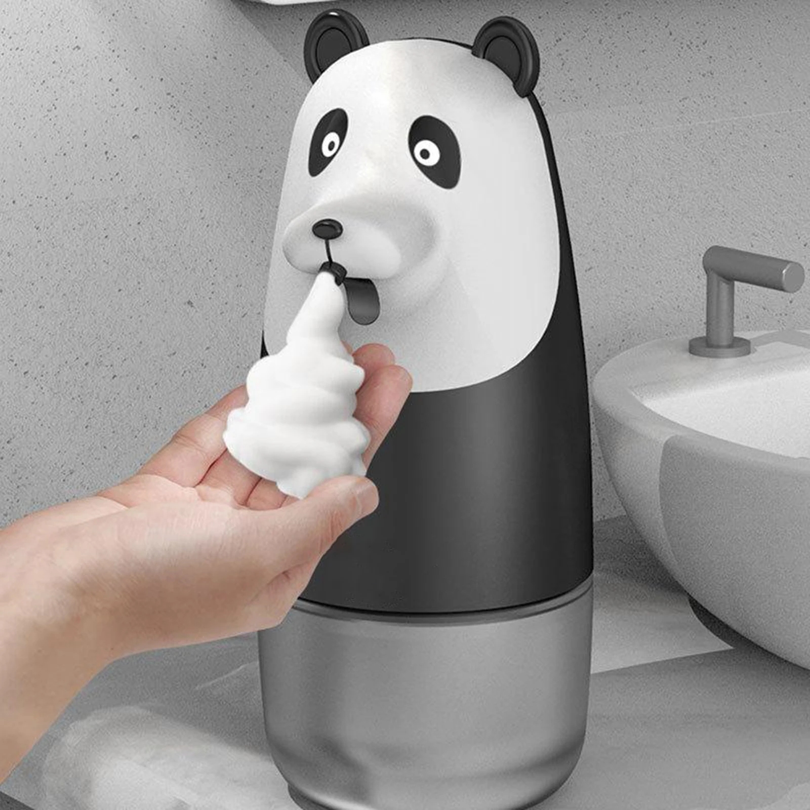 Cute Cartoon Touchless Automatic Soap Dispenser Auto Foaming Dispensers Hand Washing for Office Home