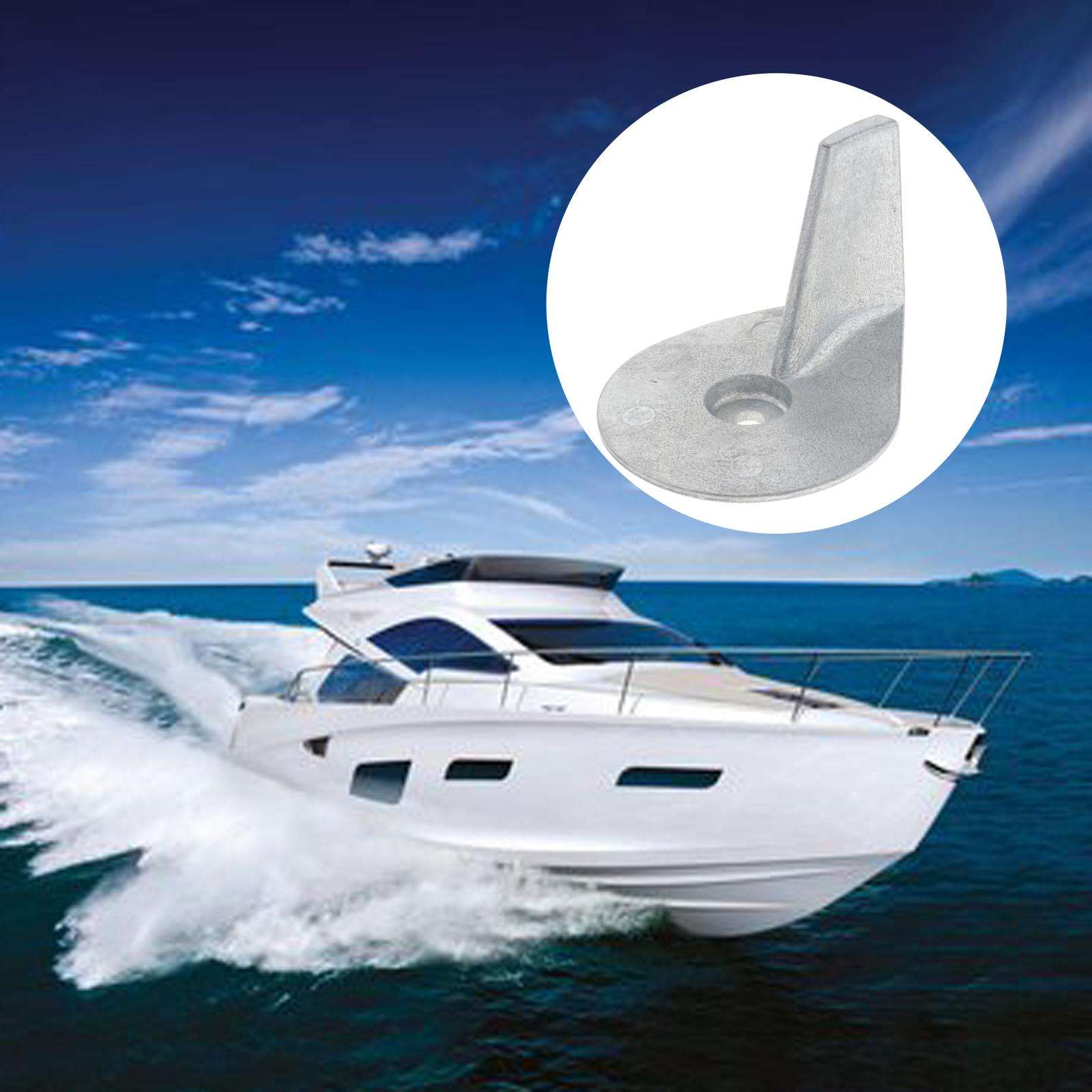 822157 Zinc Trim Tab Anode Spare Parts Compatible with Mercury Outboard Motor 822157T2 822157C2