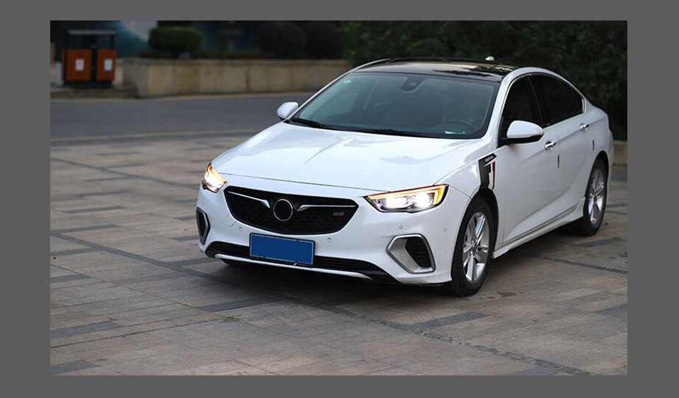 AKD Head Lamp for Opel Buick Regal LED Headlight 2016-2019 Headlights Regal DRL Turn Signal High Beam Angel Eye Projector Lens