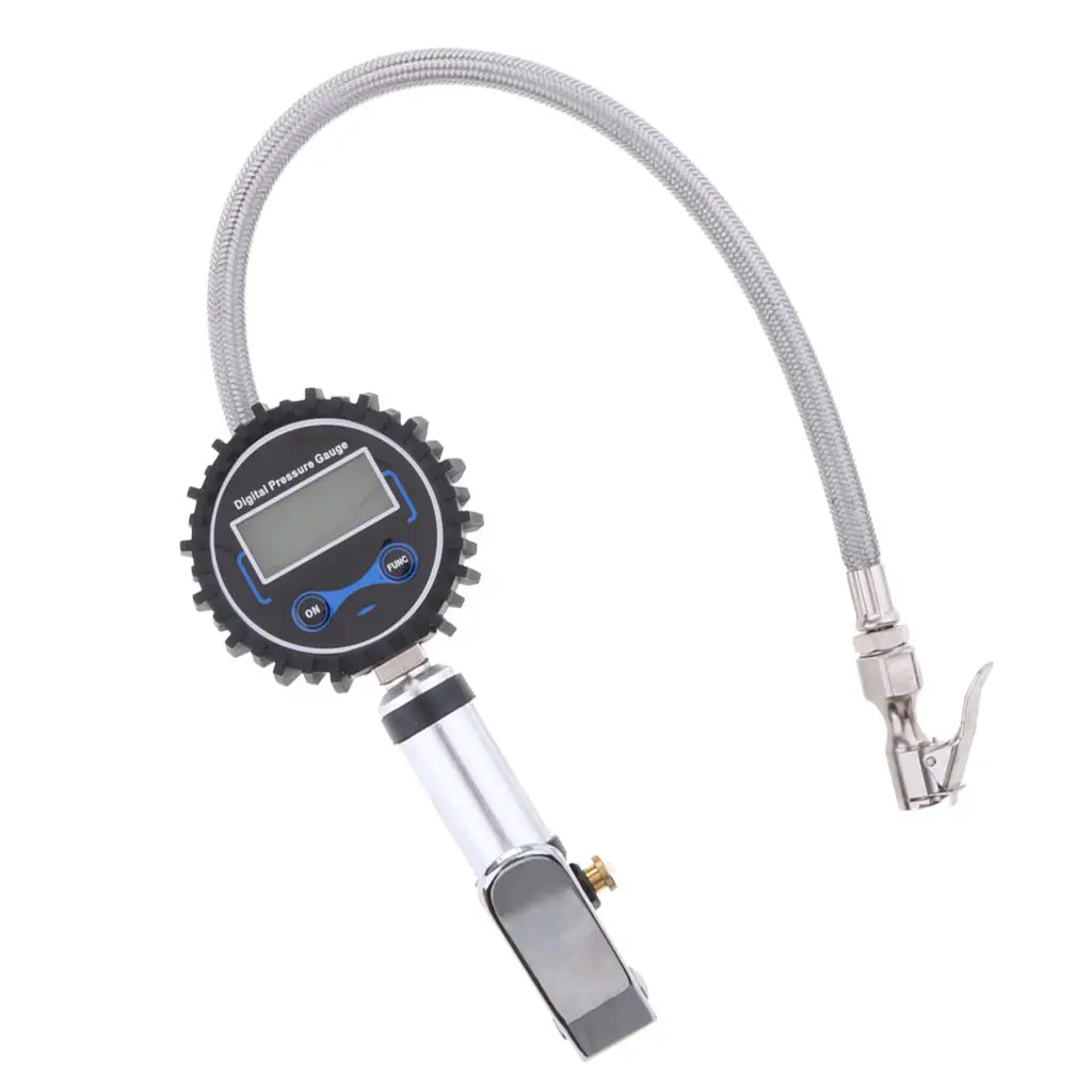 Car Auto Van Digital LCD Tyre Air Pressure Gauge Tester Measurement #1