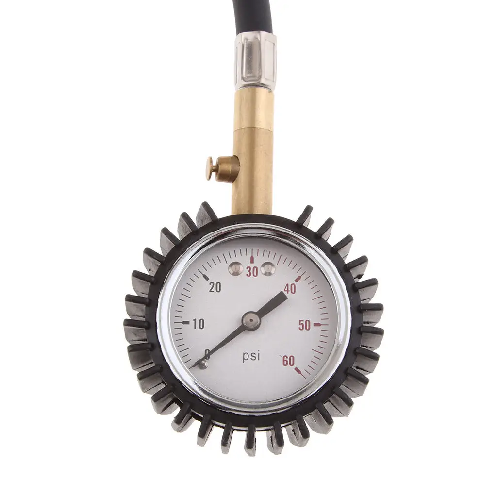 Air Inflator Tire Pressure Gauge Universal for Car, Truck, Motorcycle