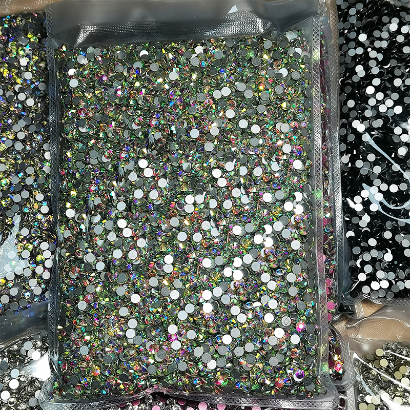 Best of Wholesale 14400pcs Bulk Flatback Nail Crystals Rhinestones For Nails 3D Nail Art Decorations SS4-SS20 DIY Glass Gems Stones AB Reviews & Tips