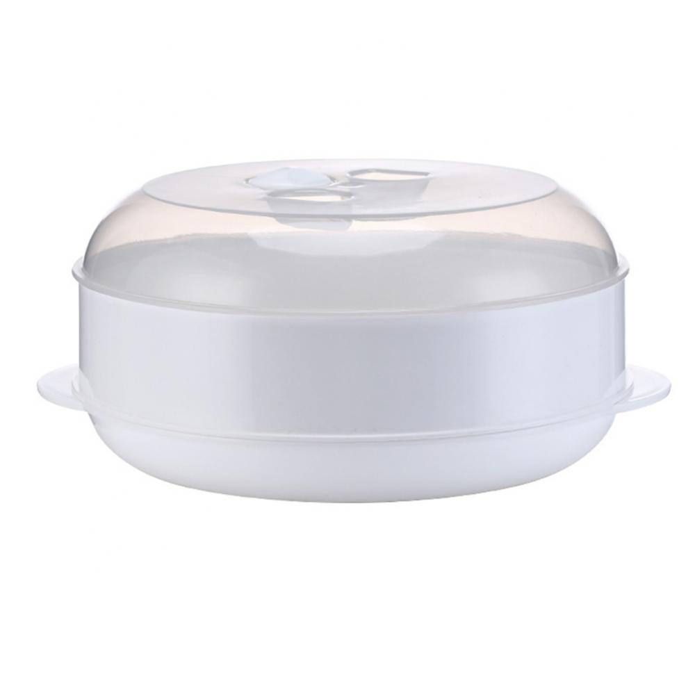 40%HOTRound Single/Double Tier Microwave Food Steamer Kitchen Veggies Fish Cookware 40%HOTRound Single/Double Tier Microwave Food Steamer Kitchen Veggies Fish Cookware