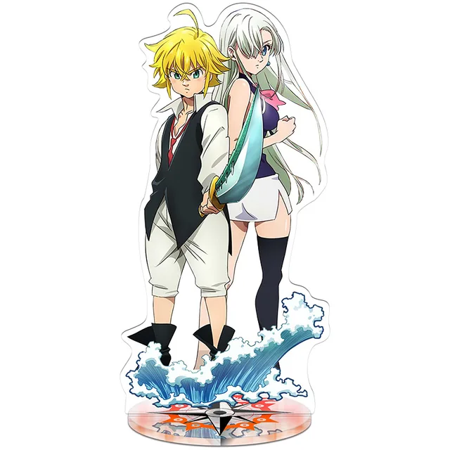 The Seven Deadly Sins Nanatsu No Taizai Meliodas Ban King Hawk Acrylic  Stand Figure Desk Decoration Collection Model Toy Gifts - Action Figures -  AliExpress