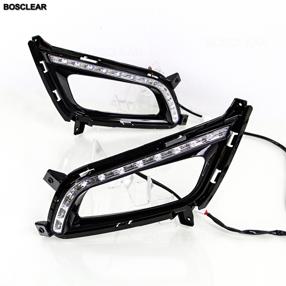 For KIA Optima K5 2014 15 16 Fog lamp Cover Daytime Running Lights