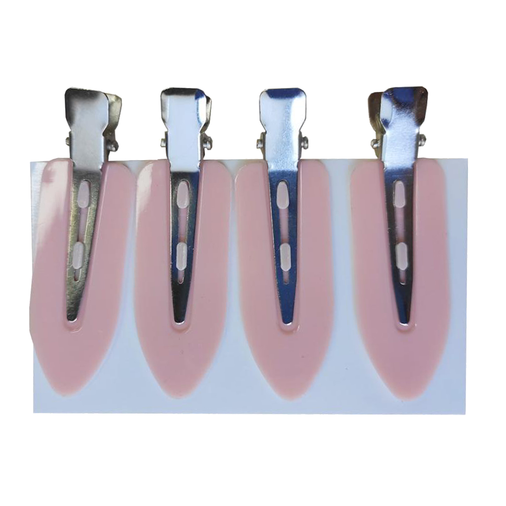 4x No  Hair Clips Traceless Sectioning Bangs Clamps for Face Washing