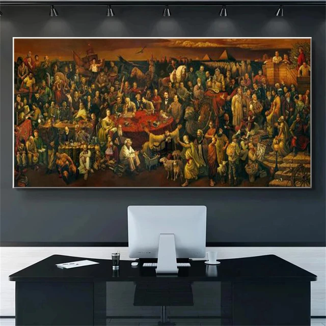 O Mapa do Inferno A Divina Comédia, Sandro Botticelli, Cartaz Vintage,  Pintura em Canvas Antigas, Impressões de Parede, Home Room Decor