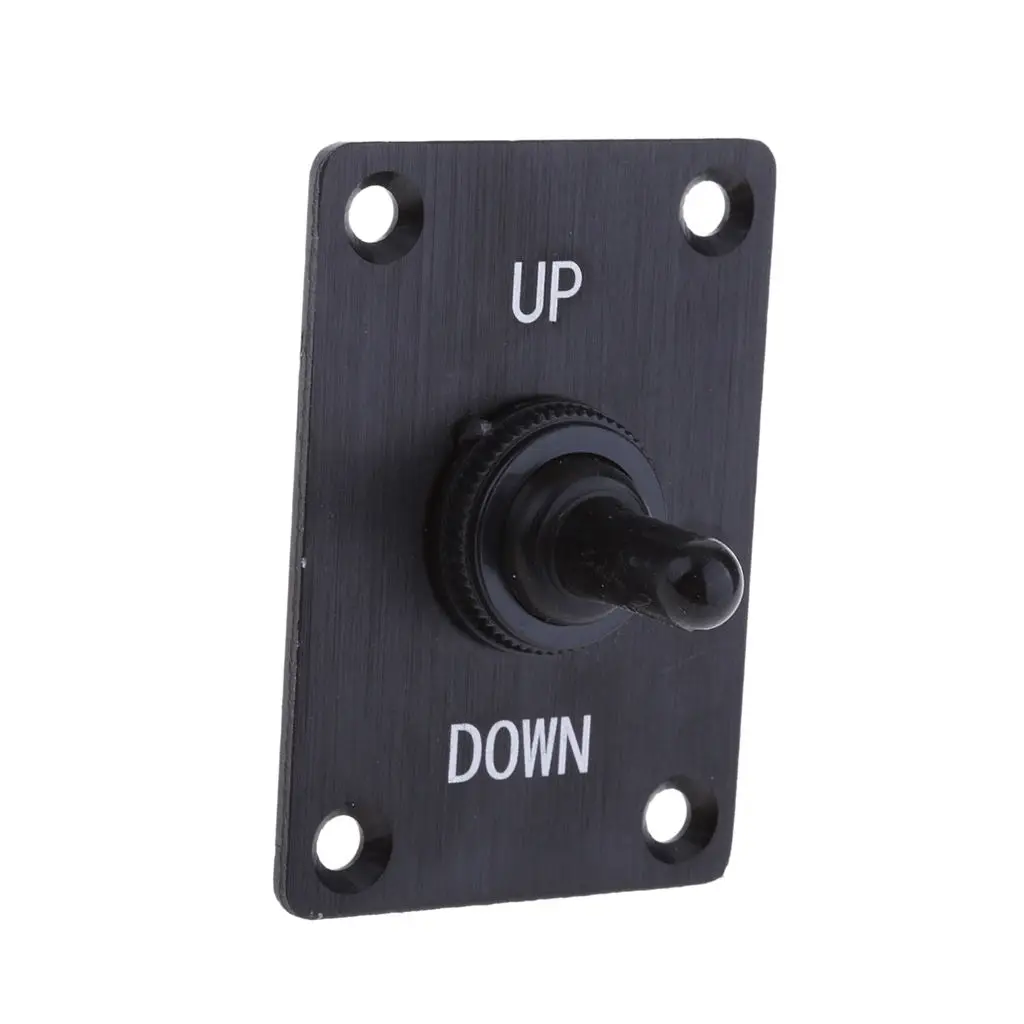 Marine Boat Toggle Switch Momentary On/Off Up/Down Trim Tab Panel Breaker 3 Position - Momentary-Off-Momentary