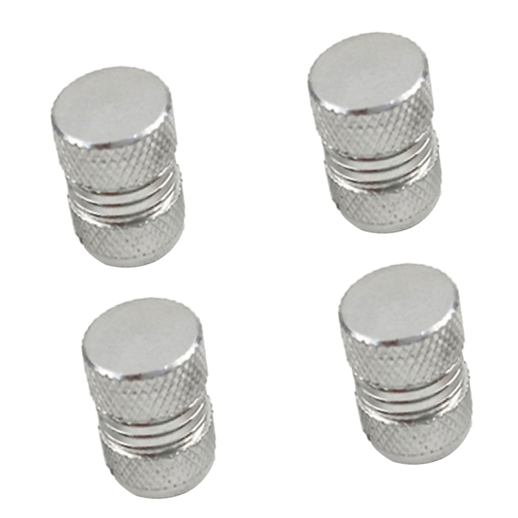 4 Pieces Aluminum Tire/Rim Valve/Wheel Air Port Cover Stems  Truck Precision Casting Technology Durable