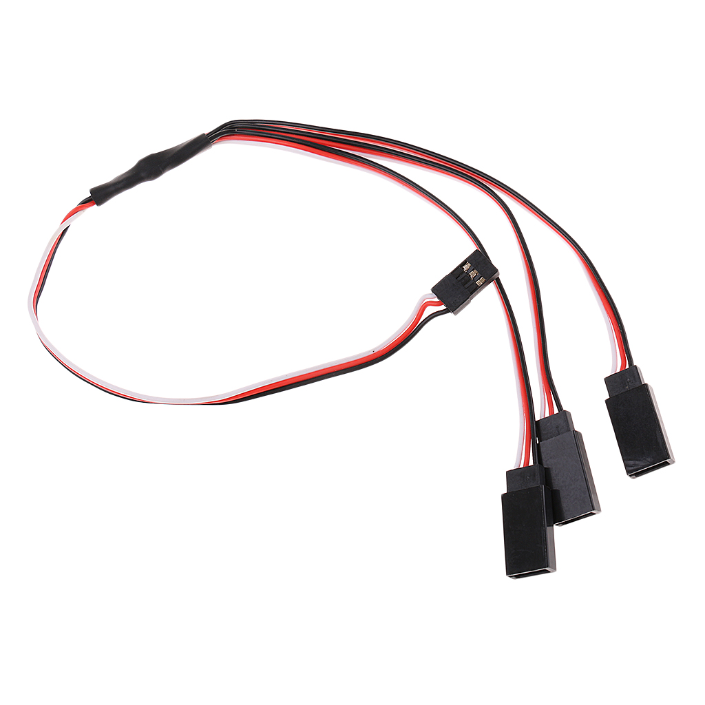 300mm Triple Servo Extension Lead Wire Cable for RC Futaba JR Male to Female 30cm 300mm Triple Servo Extension Lead Wire Cable for RC Futaba JR Male to Female 30cm