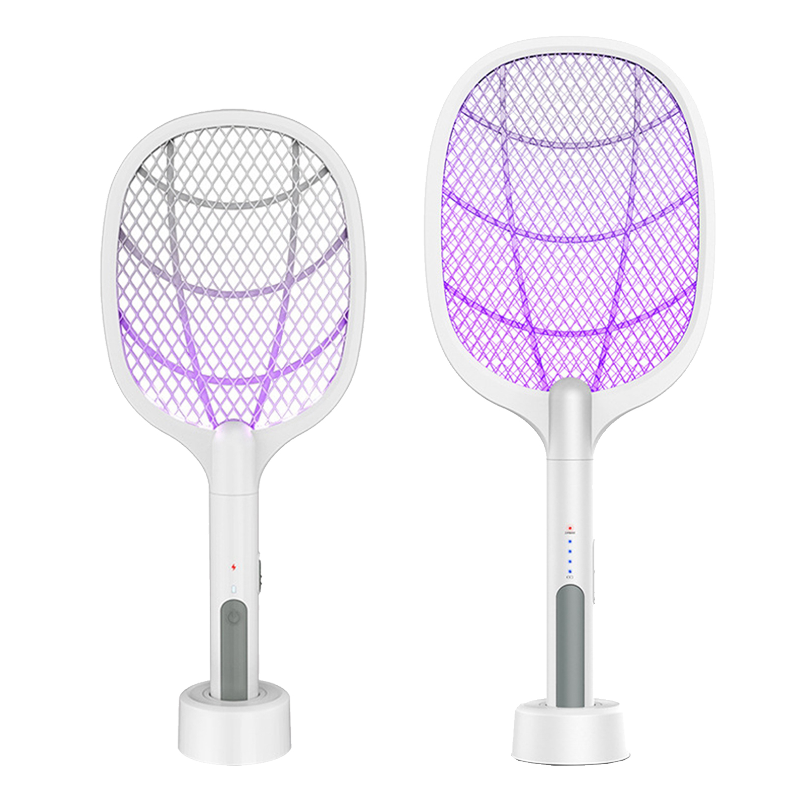 Home Electric Bug Zapper Insect Killer Fly Swatter 3000 Volt USB Charging