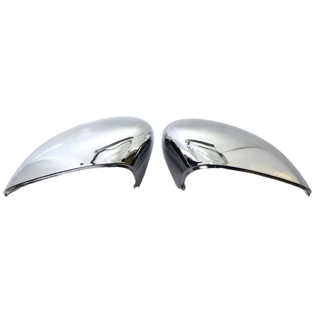 Rearview Mirror Cover Chrome Fit for Ford Fiesta MK7 2009-2015 8A6117K747CA