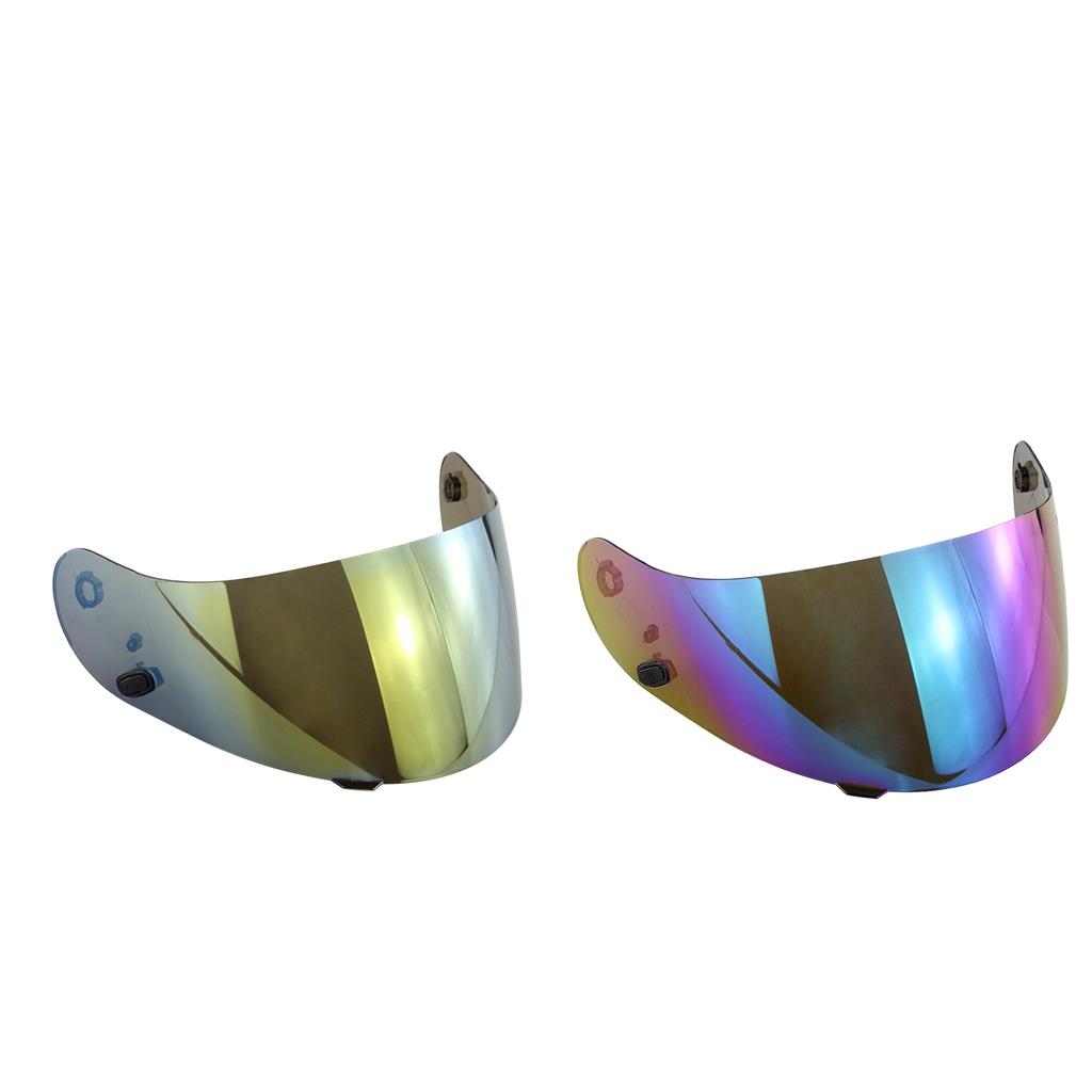 2Pieces Full Face Helmet Visor for HJC HJ-09 CL-15 CL-17 CL-16 CL-SP 2 for AC-12 FS-10 CS-R1 IS-16 CS-R2 Helmet Visor