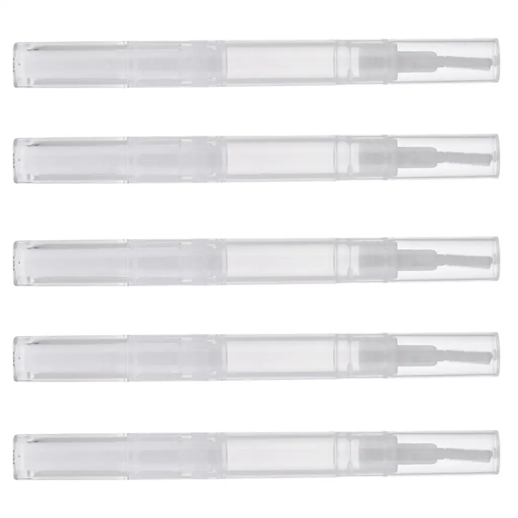 5PCS Empty Twist Pen Lip Gloss Tube Eyelash Growth Liquid Bottle Containers