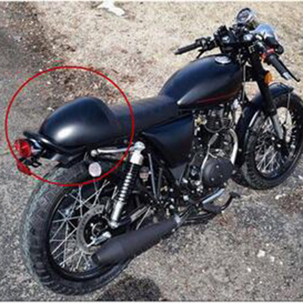 Motorcycle Passenger Rear Pillion Seat Cowl Tail Cover ABS Plastic for  CB GB GL CBR Cafe Racer