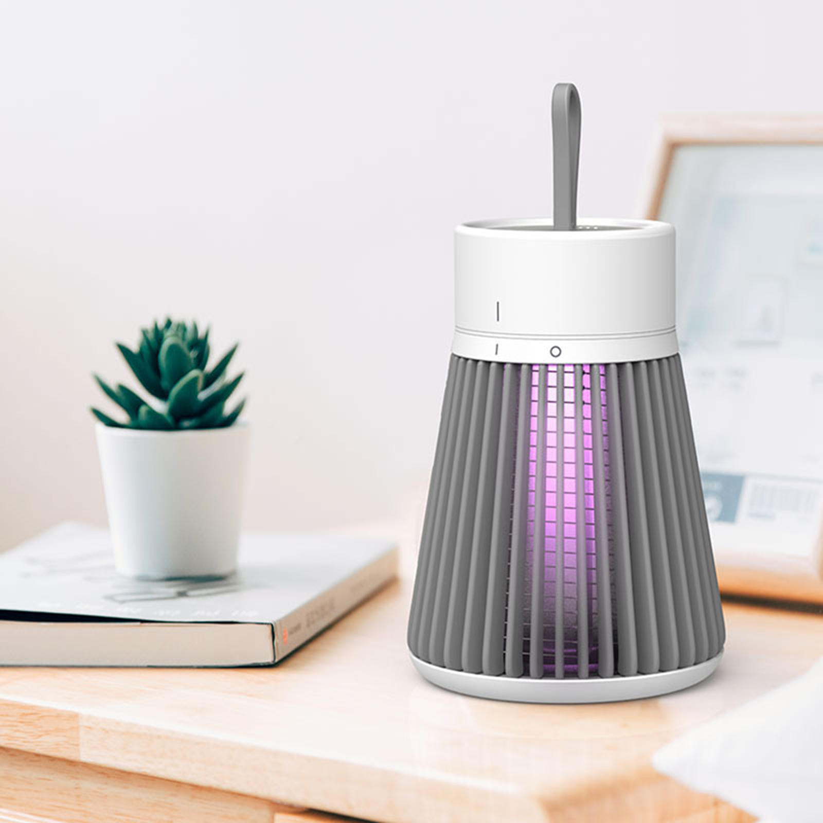 Electric 10W Powerful UV Fruit Fly Trap Bug Zapper Light-Emitting Flying Insect Trap for Outdoor Indoor