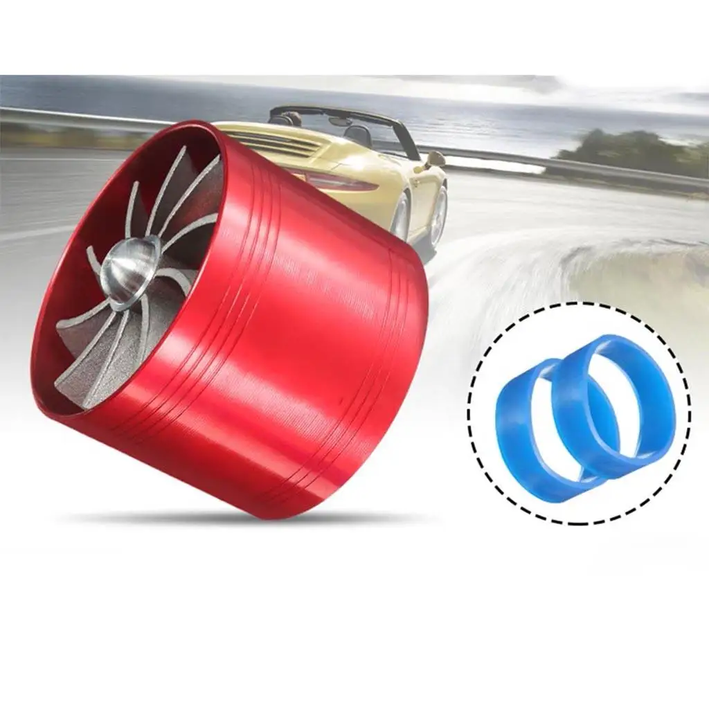  Air Intake Turbo Turbocharger Fuel Gas Saver Fan