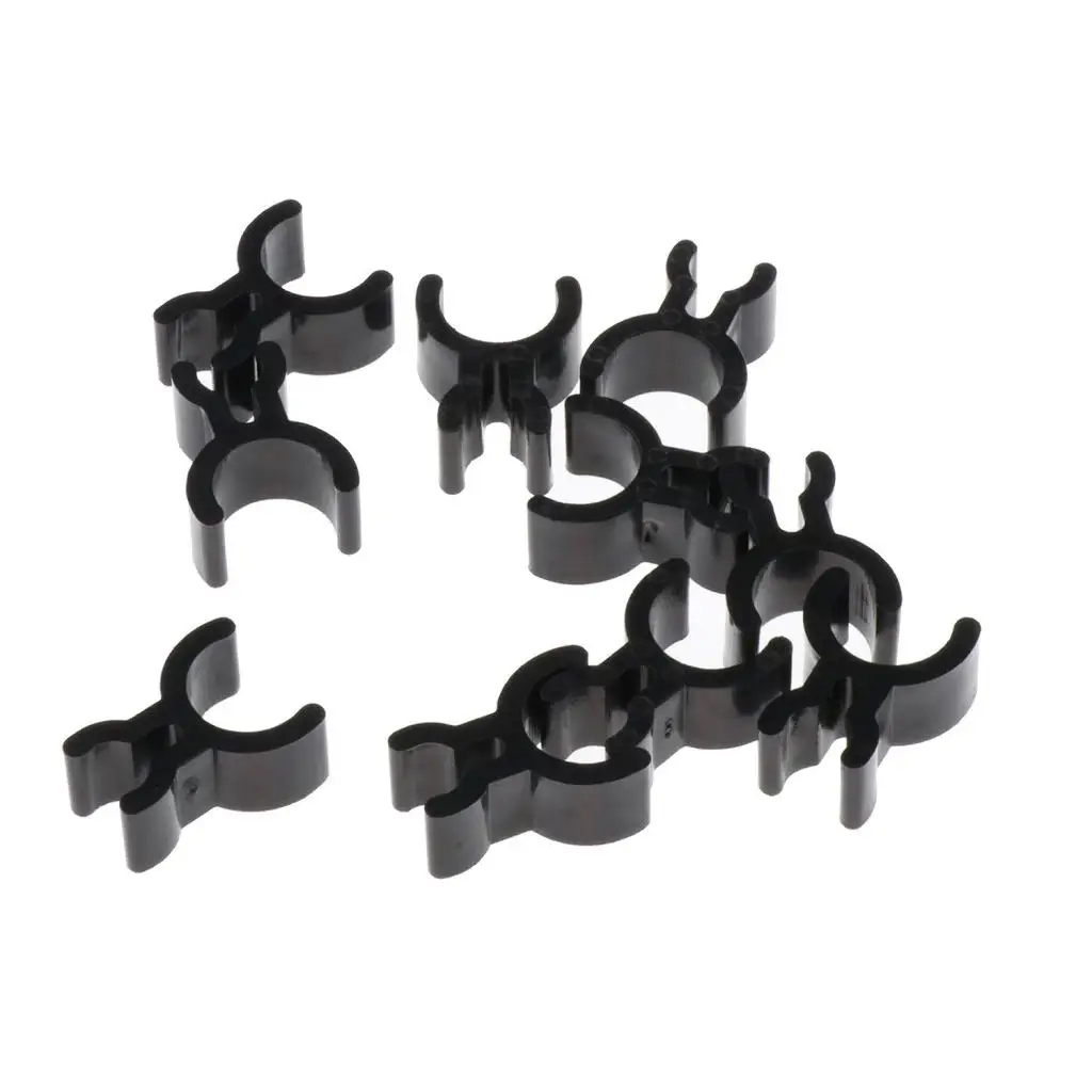 10x Trumpet Pencil Clip, Trumpet Horn French Horn Clips, Black