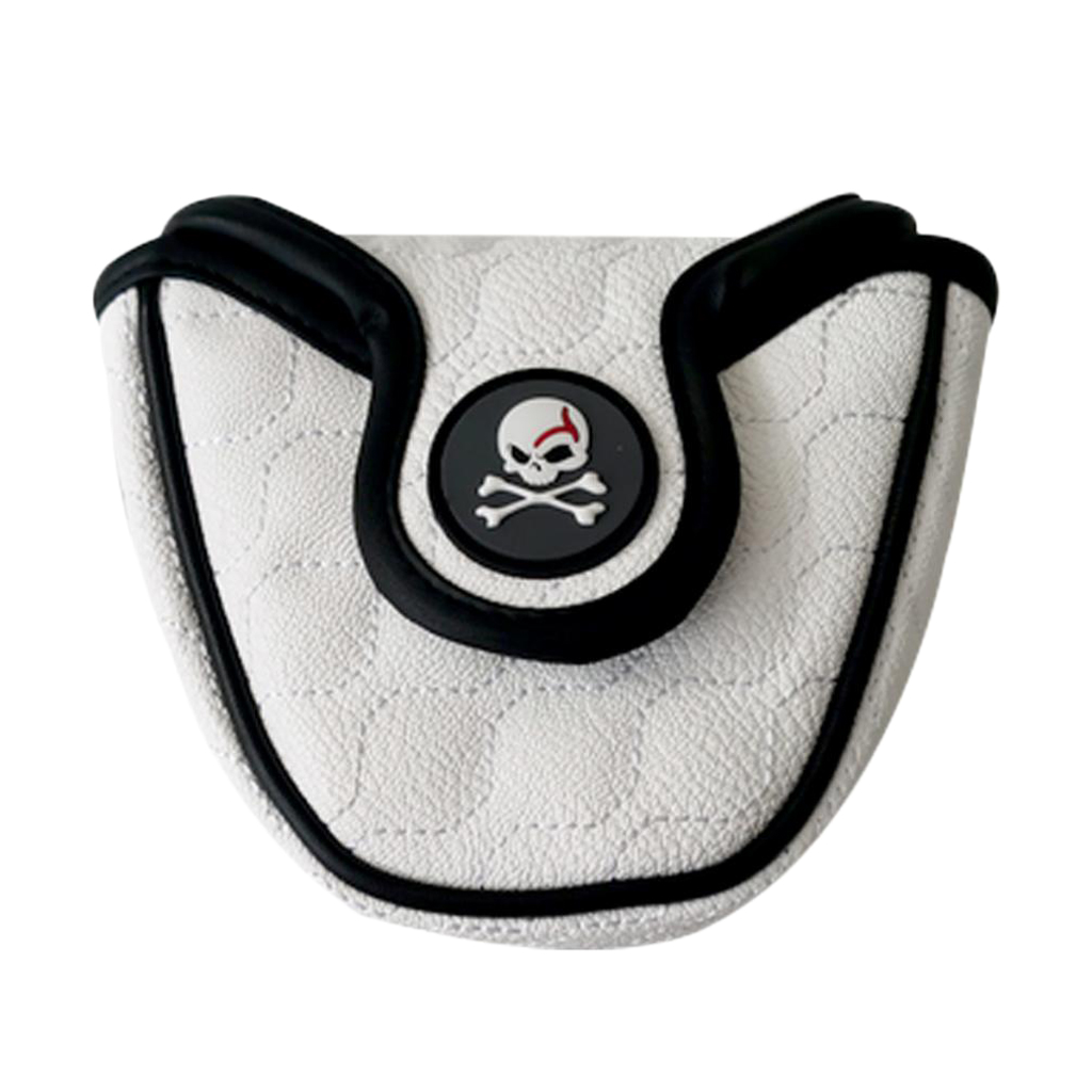 Golf Putter Headcovers - Universal fits both Blades and Mallets - Compact & Durable
